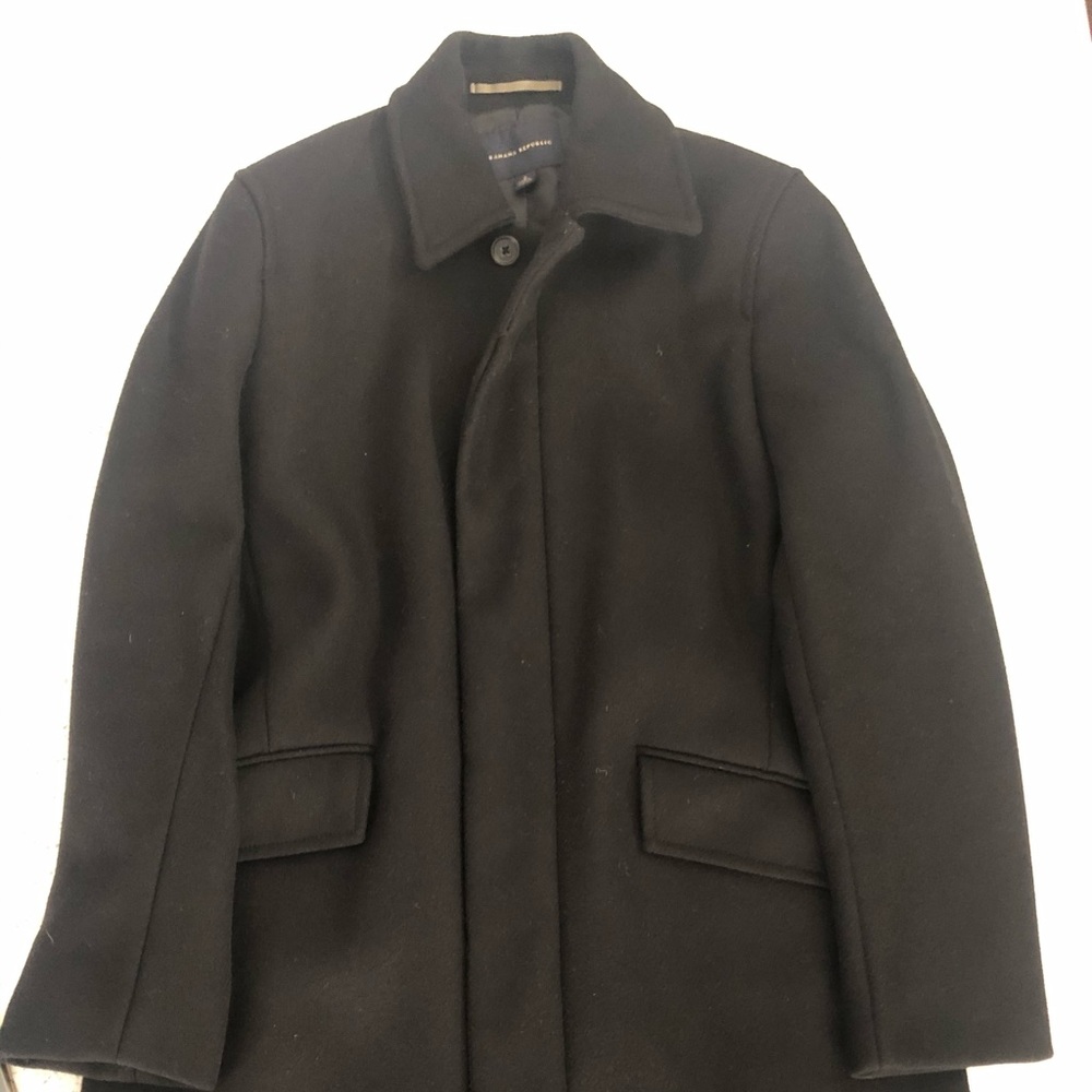 Banana Republic men’s wool coat